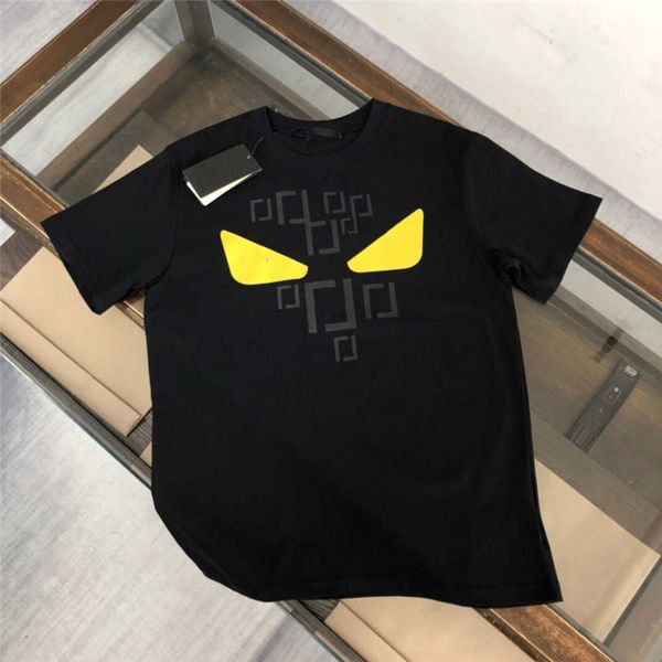 

fashion men's t-shirts luxury design 2023 fendyity men's t-shirt retro decorative feel soft anti-wrinkle letter printing casual co, White;black