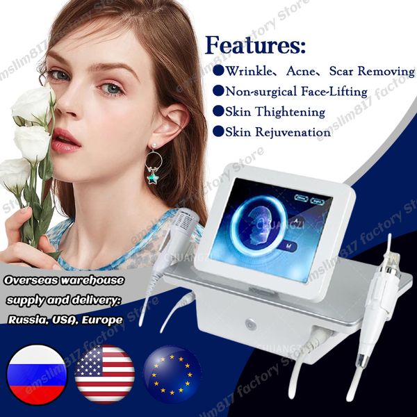 

beauty items 2 in1 rf microneedling fractional microneedling cold hammer - skin rejuvenation - slimming - facial treatment - acne scars