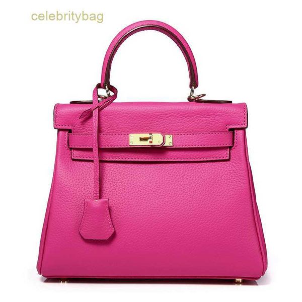 

designer kelys handbags hemrres cowhide layer lychee grain women's brand fashion celebrity has logo 021s