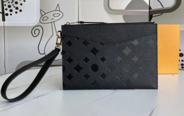 

fashion designer clutch bags luxury melanie purse mens womens leather wallets empreinte handbag card holders original design mini bag real l