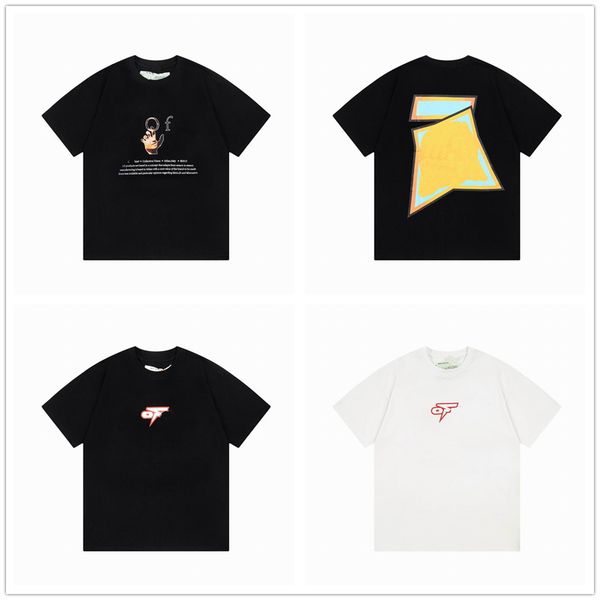 

men's t-shirts 2023ss clothing womens mens t-shirts caravaggio hands off t-shirt e polos crew-neck printed on the front short sleeves a, White;black