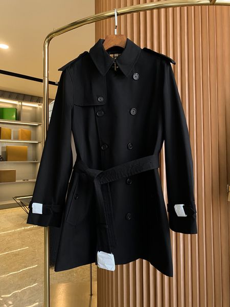 

men's trench coat classic men's fashion england solid color short coat double breasted belt trench men's khaki jacket s-xxl b, Tan;black