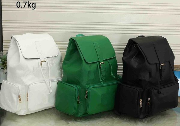 

2023 designer backpack luxury brand purse men's and women's shoulders student backpack women's checked purse duffel bag
