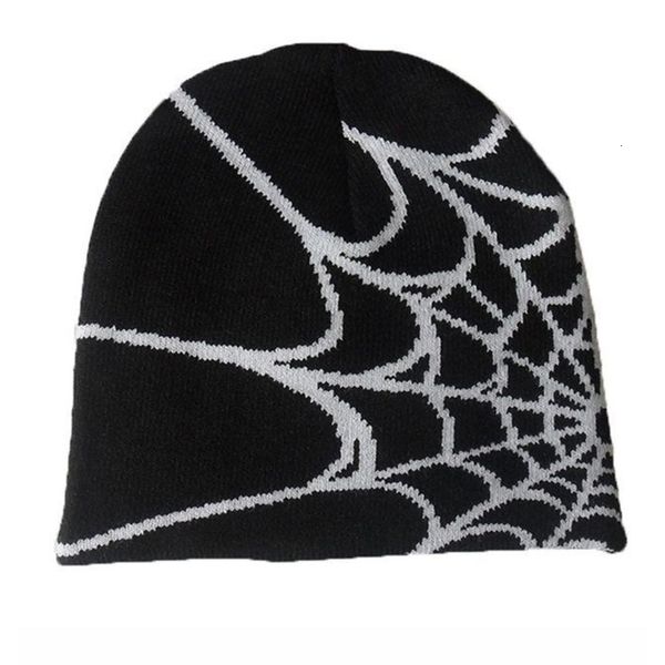 

beanieskull caps spider web hat y2k knit baggy slouchy skull y2k skullies 230408, Blue;gray