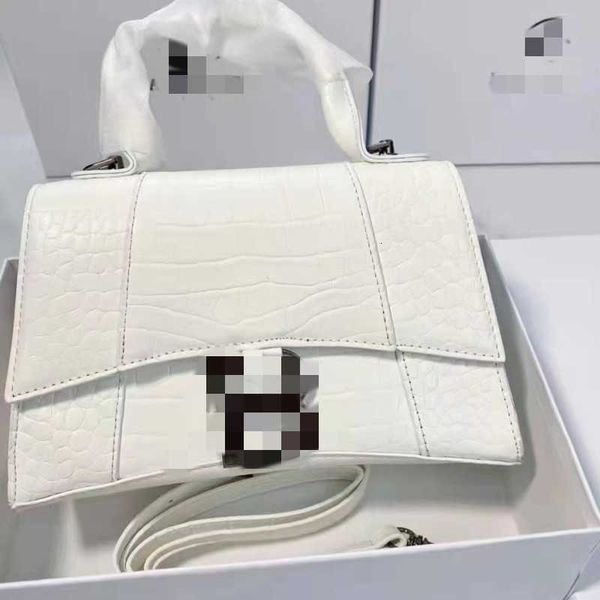 

old classic crocodile leather handbag b home hourglass live broadcast shoulder bag