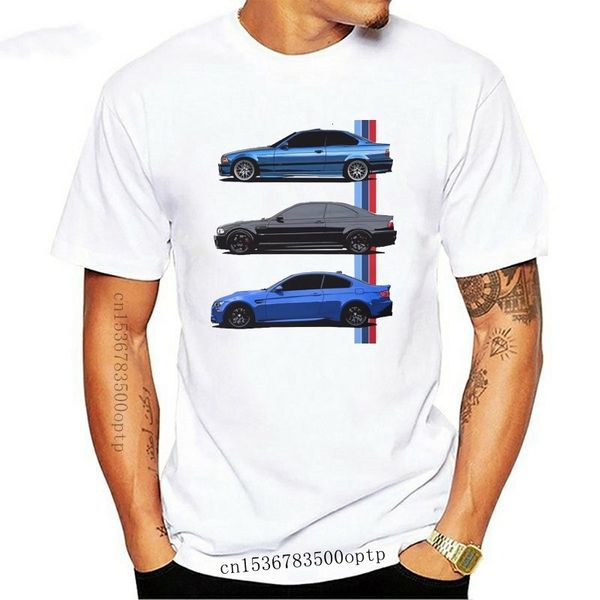 

men's t-shirts t-shirt germany m3 evolution e36 e46 e90 m power 100% cotton custom print for man better crazy tee sh 230408, White;black