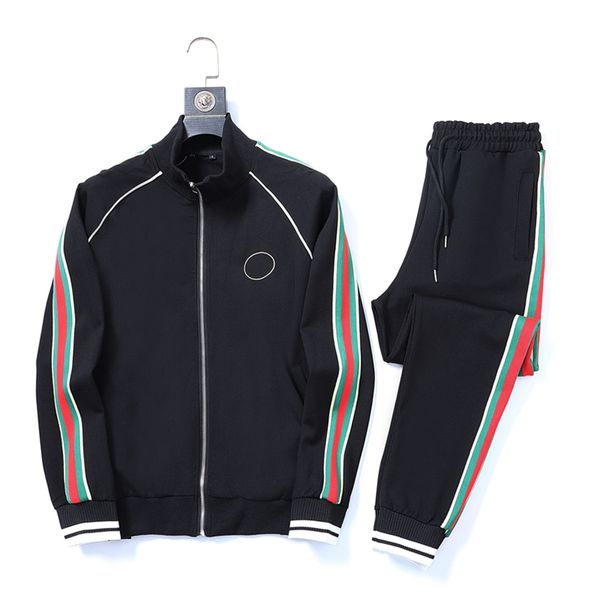 

mens tracksuits summer casual fashion designer tracksuitsr men pants jogging breathable sportswear two-piece suit 23ss, Gray