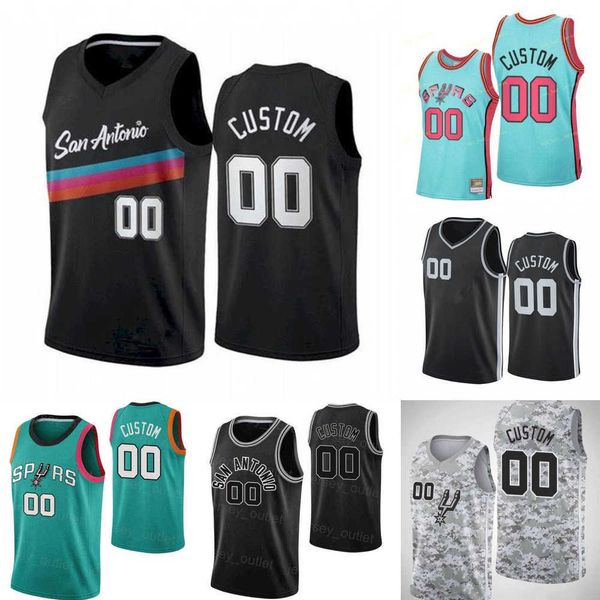 

men women youth san antonio''spurs''custom 26 dominick barlow 55 hall tim 21 duncan tony 9 parker manu 20 ginobili baske, Black;red