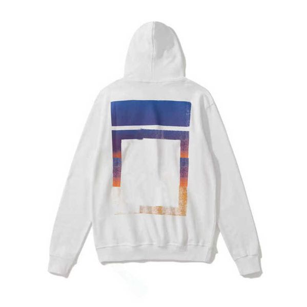 

men's sweatshirts luxury offs brand classics pullover shirts hoodies designers women sweater high street men arrow cross letter hoodie, Black