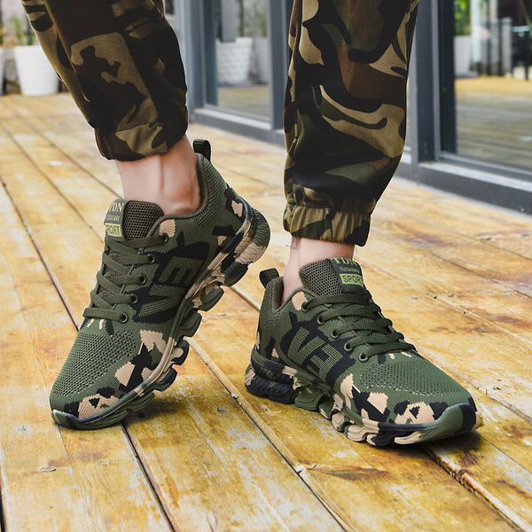 

dress shoes camouflage sneakers man military women sport tenis army trekking couple outdoor hiking casual shoe 230407, Black