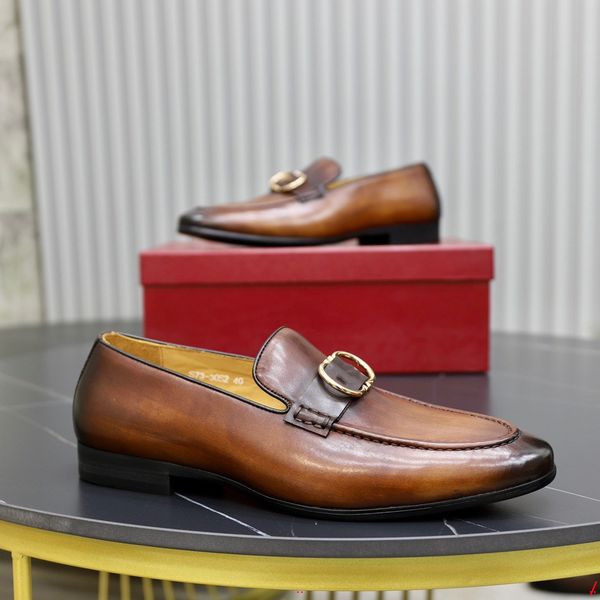 

f3/3model mens genuine leather shoes luxury crocodile pattern men business designer dress shoes casual social shoe male wedding footwear zap, Black