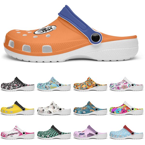 

Customized Glossy clean comfortable beautiful Diy shoes for men and women's indoor slippers 88822