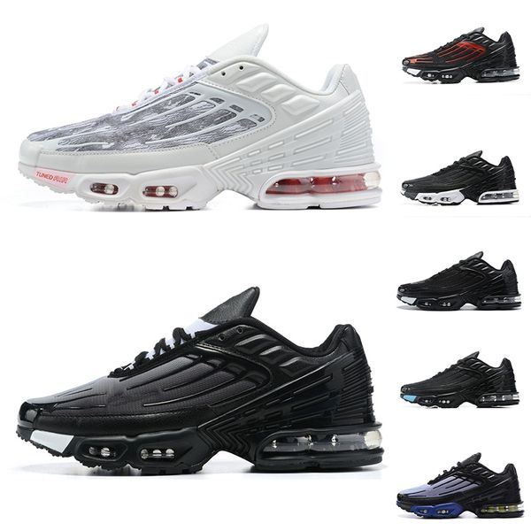 

trainers tn plus 3 tuned men sports shoes iii 3s laser blue white black aquamarine obsidian leather hyper violet deep parachute ghost green