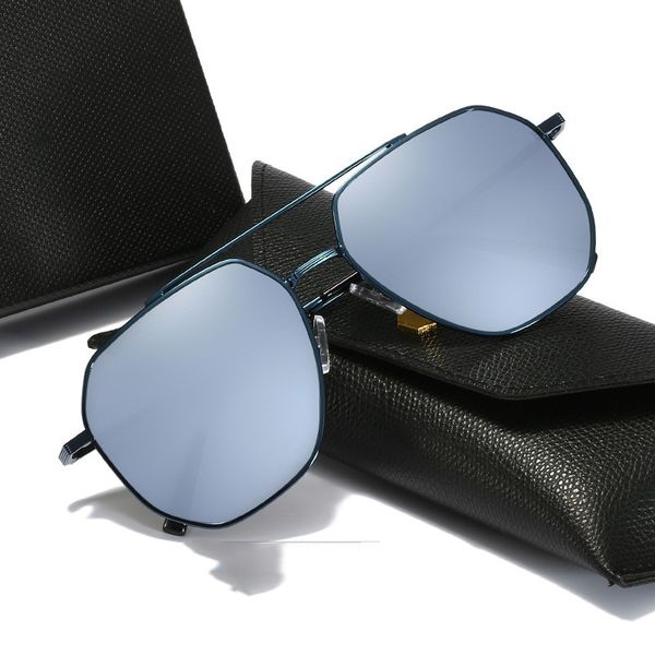 

glasses buffalo sunglasses horn mens women square classic leisure rectangular luxury goggles multicolor frames fashion sunglass wholesale, White;black