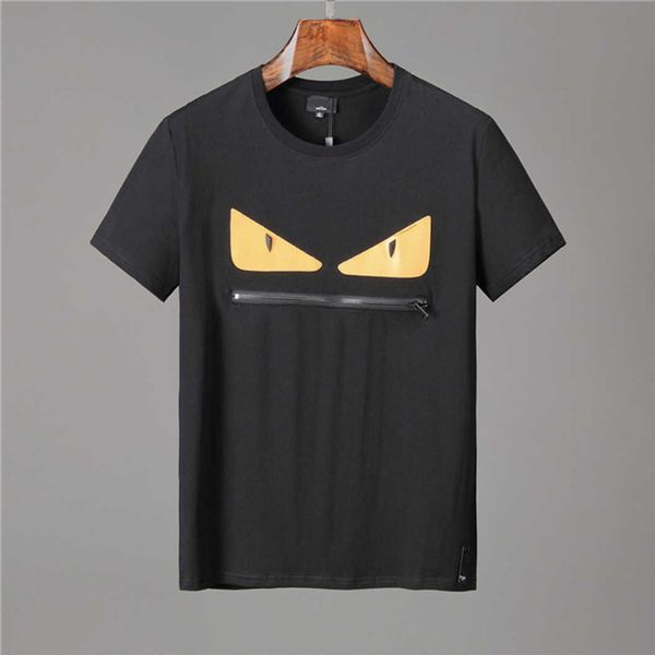 

quick men's casual cotton breathable ff dry crew neck short sleeve print fendyity designer t-shirts, White;black