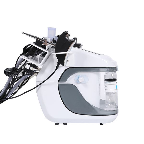 

multi-function 9 in 1 hydrogen oxygen micro-engraving instrument, Black;white