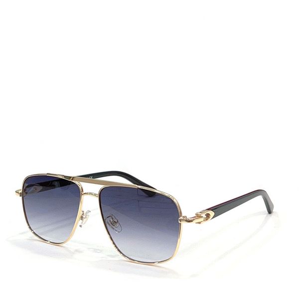 

new fashion design men and women pilot sunglasses 0368s metal frame classic simple and popular style selling outdoor uv400 protection glasse