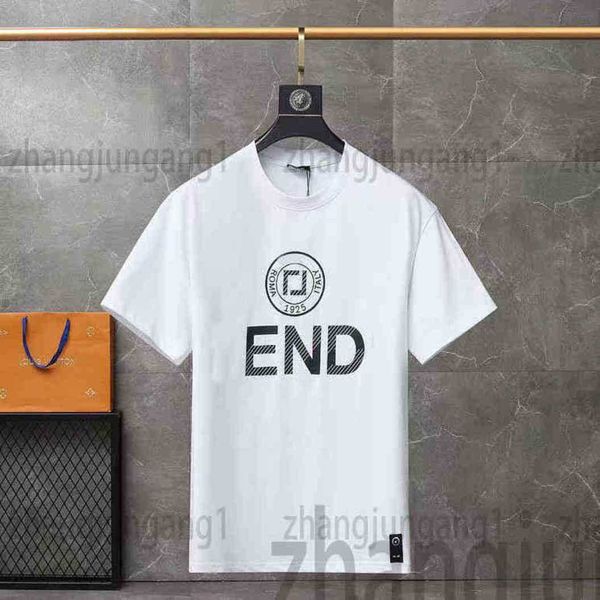 

tide ff edition fendyity monsters new designer water luxury han classic t ripple shirt little printed round neck mens and womens loose short, White;black