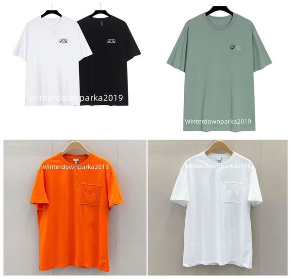 

designer tide men's tee shirts chest letter laminated print short sleeve high street loose oversize casual couple t shirt 100% pure cot, White;black