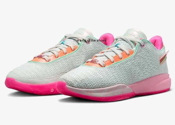 

2023 ogmystery box shoes designer basketball shoes pink lebrons xx 20 20s barely green for sale hiking footwear sport shoe trainner sneakers, Black