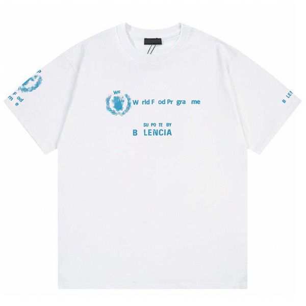 

designer t shirt shirt differentiate market high edition family printed sleeve t-shirt personalized loose casual top, White;black