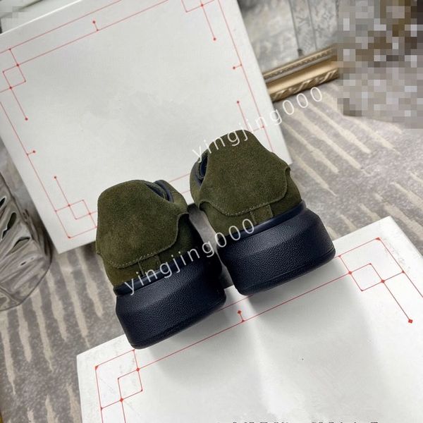 

2023men brand fashion men sneaker shoes sports trainers sneakers trainer stripe rubber sole stretch shoes, Black