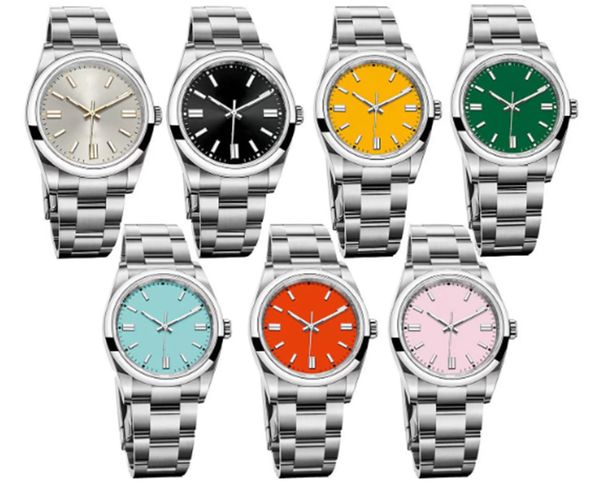 

st9 steel mens 41mm sapphire glass watch automatic mechanical outdoor sports montre stainless turquoise wristwatches designers montres de lu, Slivery;brown