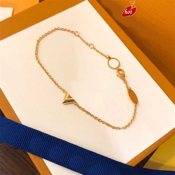 

retro chain bracelet homme classic designer jewelry valentines day party lady letter charm bracelet fashion friendship bracelets for 2 db5w, Golden;silver