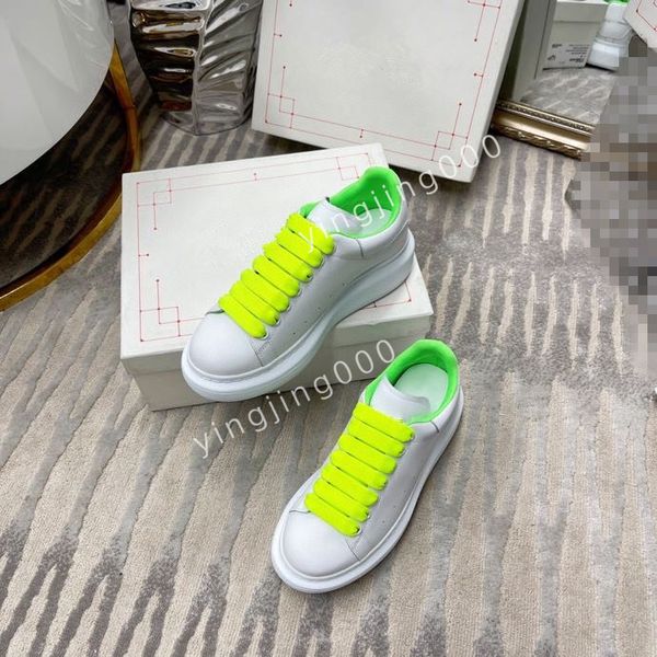 

women fashion sneakers low men casual trainers walking designer woman shoe leather lace up men fashion platform2023, Black