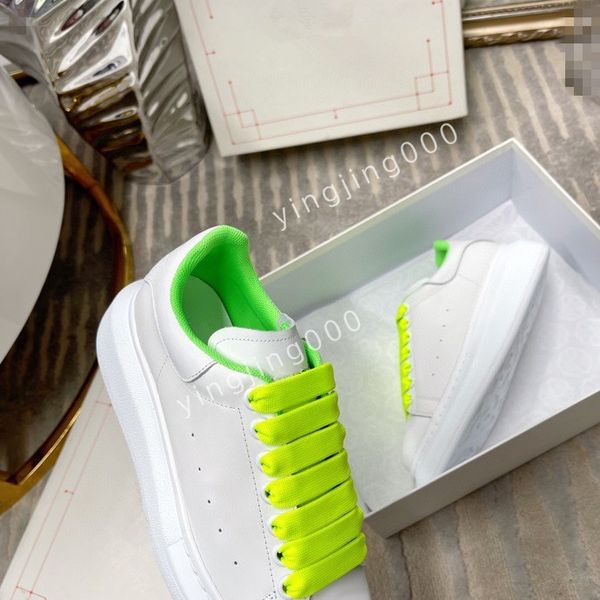 

2023women fashion sneakers low men casual trainers walking designer woman shoe leather lace up men fashion platform, Black