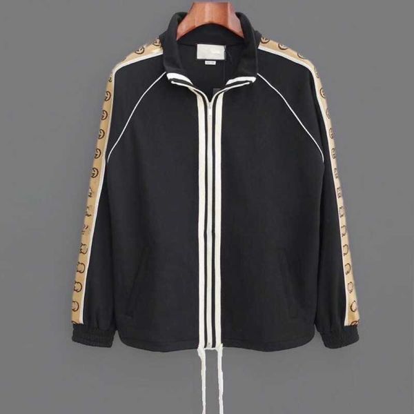 

luxury designer's new men's women's short sleeved sportswear set shirt ceiling grade antique reflective suit jacket coat autu, Black;brown