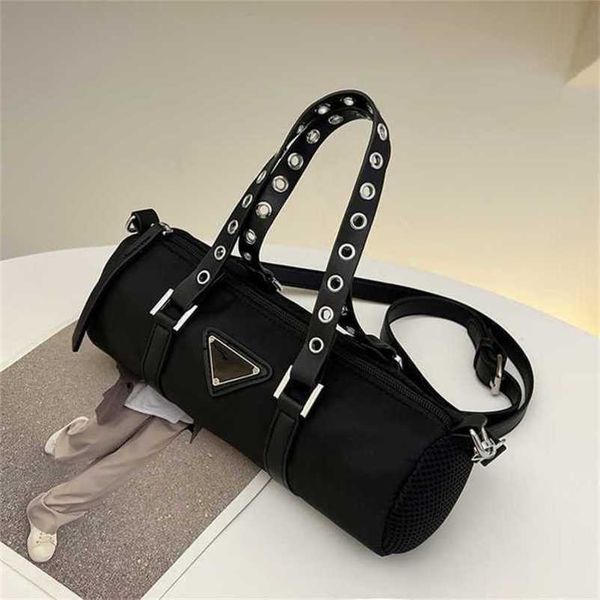 

designer bag 2023 summer tote 20% off red street shooting nylon pillow trend personalized hand-held shoulder messenger batch