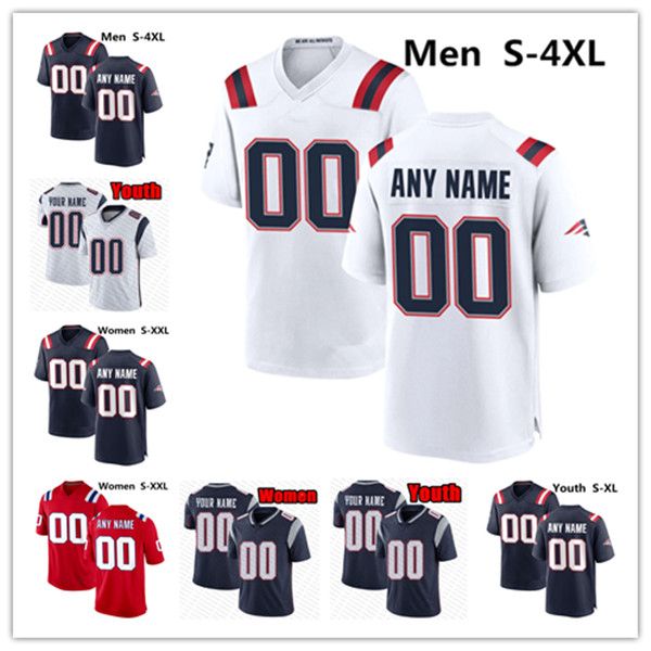 

football jersey 12 tom brady 87 rob gronkowski 10 mac jones 9 matthew judon 13 jack jones 7 juju smith-schuster 38 rhamondre stevenson 1 dev, Black;red
