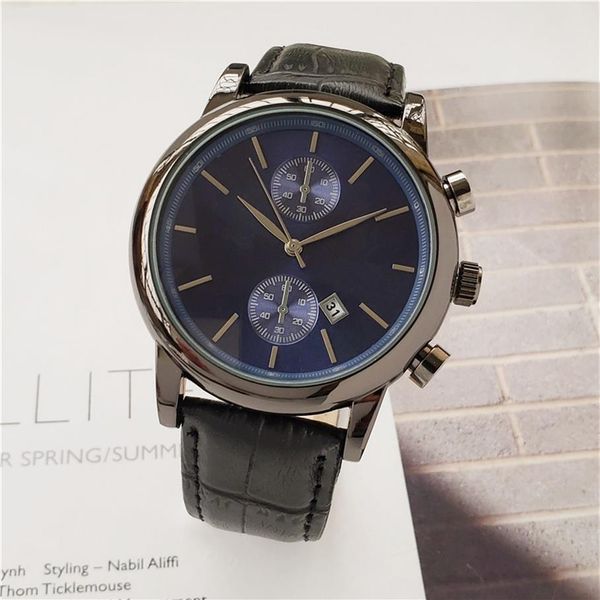 

mens watches brand luxury boss famous watches fashion casual leather men watches quartz watch clock men relogio masculino drop164i, Slivery;brown