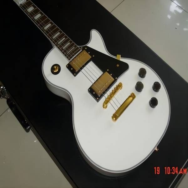 

factory custom shop 2 pickups white electric guitar guitar 69