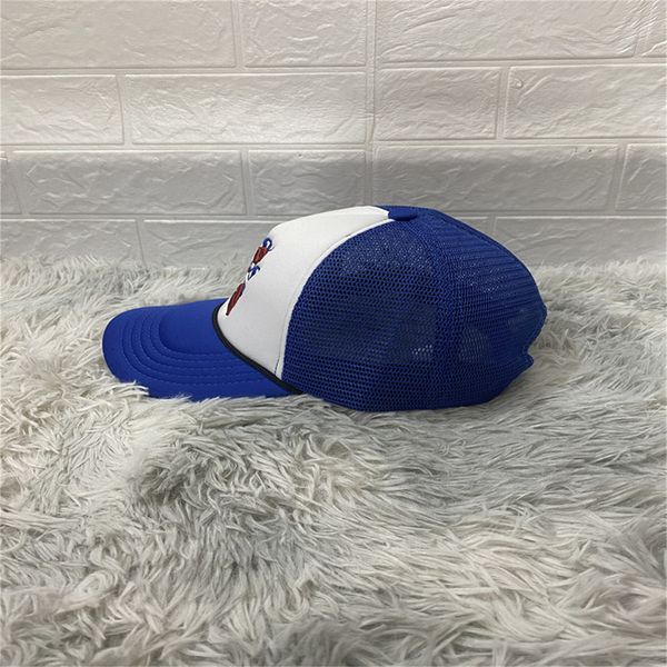 

20022 designer baseball cap men women rewired r trucker cap fashion adjustable cotton hats 1d, Blue;gray