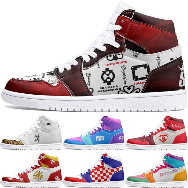 

winter autumn Customized Shoes 1s DIY shoes Basketball Shoes damping boys girl 1 Anime Character Customized Personalized Trend Versatile Outdoor Shoes