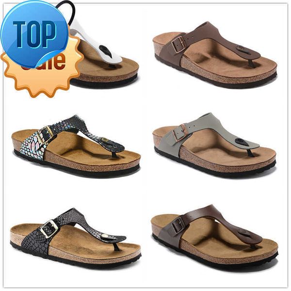 

slippers birk latest gizeh cork slippers flipflops caliente verano hombres beach sandals mujeres sandalias planas zapatillas de corcho zapat, Black