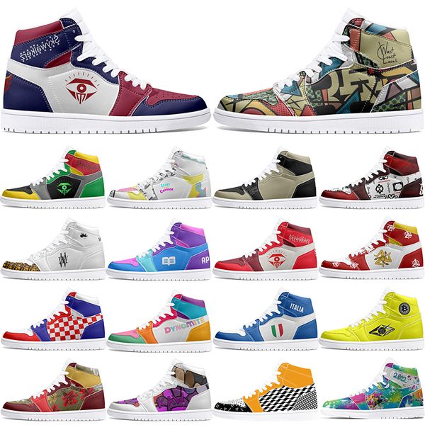 

winter autumn Customized Shoes 1s DIY shoes Basketball Shoes damping Men Women shoe Anime Customized Character Trend Versatile Outdoor sneaker