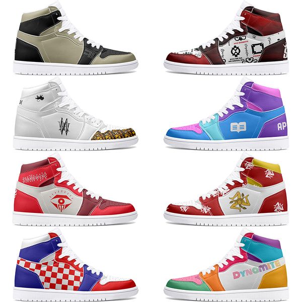 

winter autumn Customized Shoes 1s DIY shoes Basketball Shoes damping Men 1 Women 1 Anime Customized Character Leisure Trend Outdoor Shoes