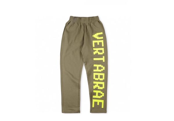 

24Ss Mens Brand Vertabrae Pants Designer Pants Hellstar Vertabrae Sweatpants Three Dimensional Letter Sports Casual For Men And Women P 6900, 8_color