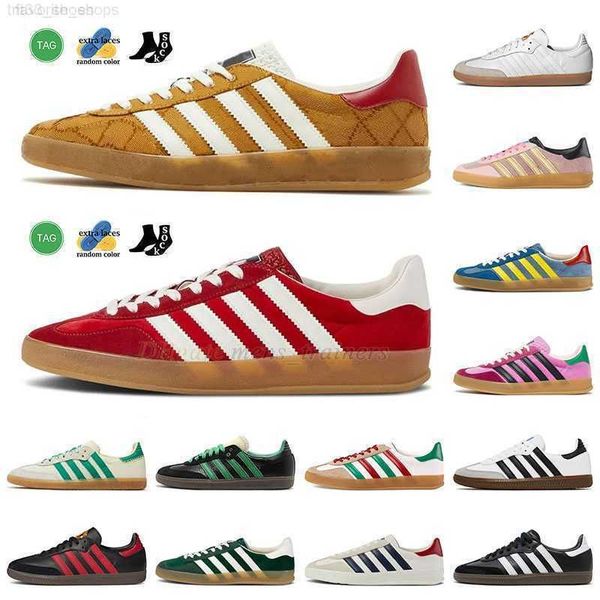 

g gazelle beige brown red vetvet designer shoes mens womens low fashion platform sneaker metallic gold green pink suede cloud white ghn, Black