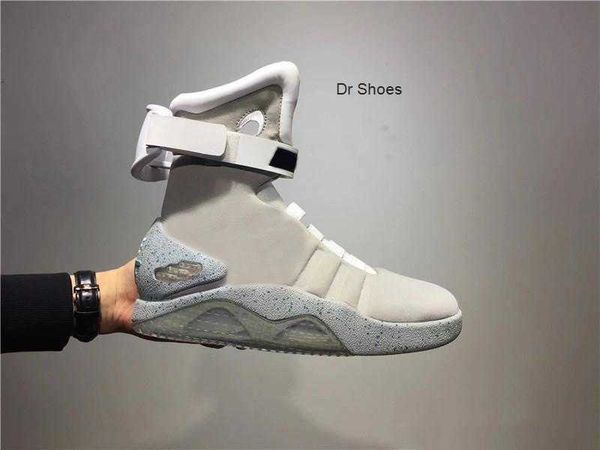 

dress shoes mags boots 's led dark lighting grey marty mcflys authentic mag back to the future marty mcfly glow in the size -12, Black