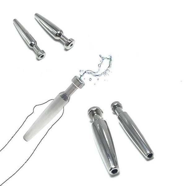 

toy massager stainless steel hollow urethra plug urethral catheters spreader toys for man