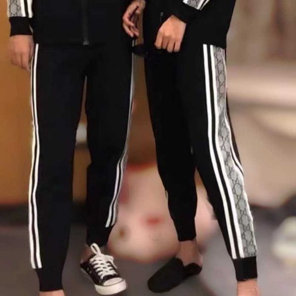 

designer's new men's and women's short sleeved sportswear set shirt version luxury side tie sports couple style comfortable c, White;black