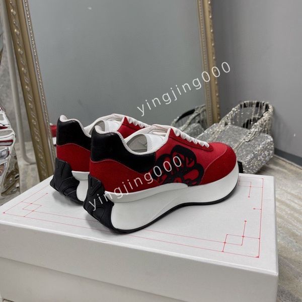 

new womens men brand fashion sneaker womens shoes sports trainers sneakers trainer web stripe rubber sole stretch shoes2023, Black
