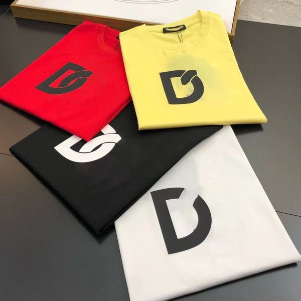 

mens t-shirts france latest spring summer paris gradient letters tee t shirt fashion hoodies men women casual cotton t-shirts, White;black