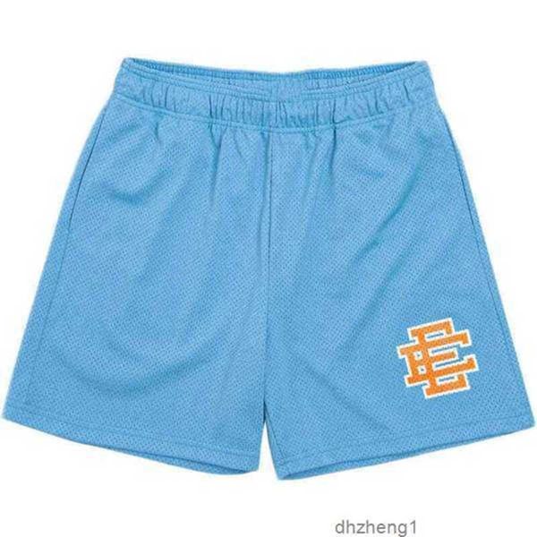 

summer mens fashion men's t-shirts brand ee basic shorts eric emanuel casual mesh short newyork city skyline designers gym running fitn, White;black