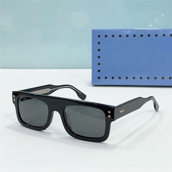 

new fashion design square sunglasses 11085s classic acetate frame simple and popular style outdoor uv400 protection glasses, White;black