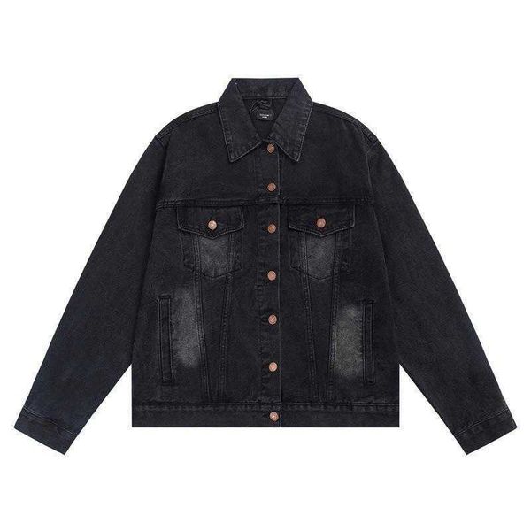 

luxury designer's new men's women's short sleeved sportswear set shirt high version 2023 new graffiti h-painted letter denim, Black;brown